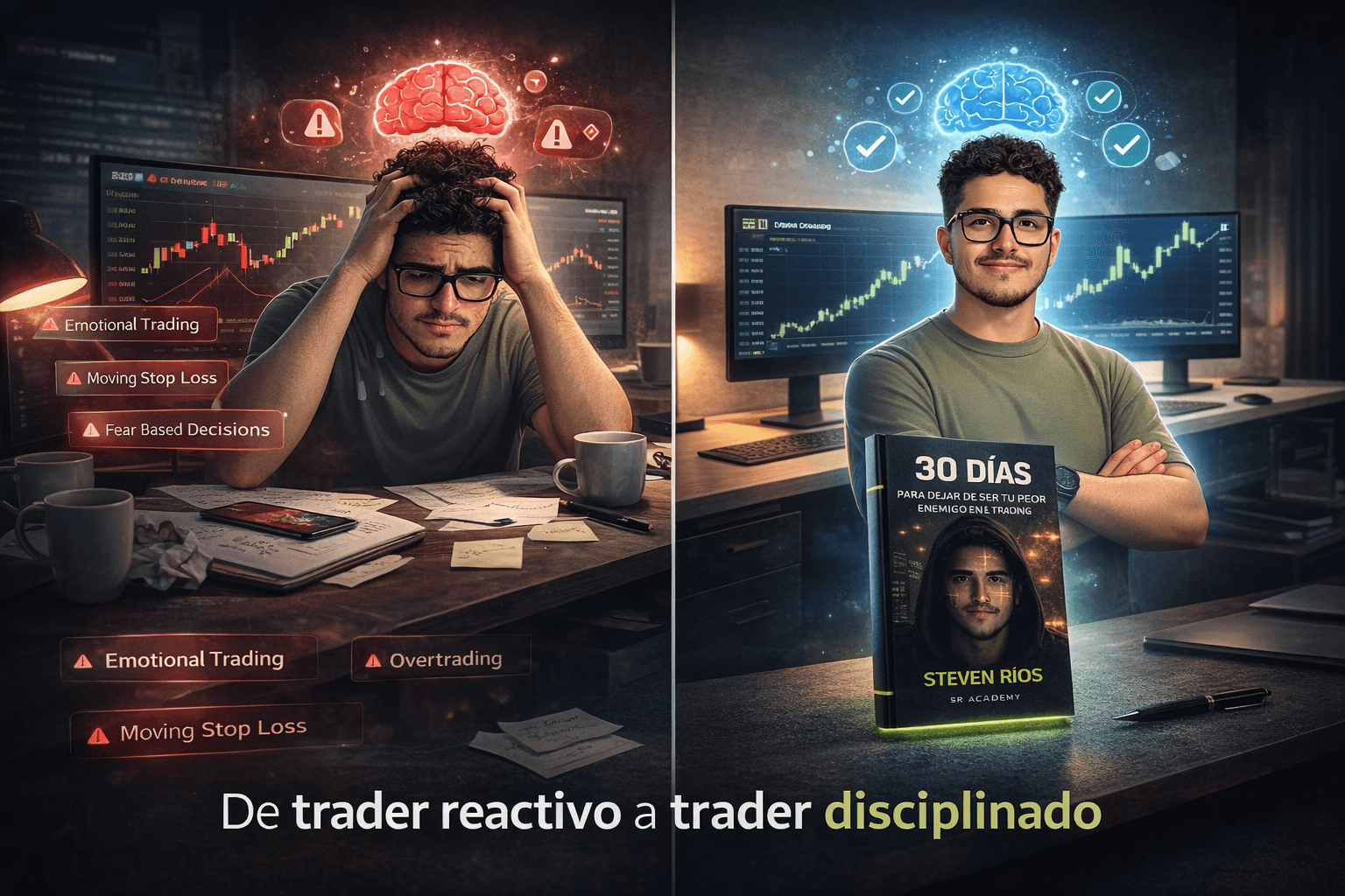 Antes vs Después - Desktop